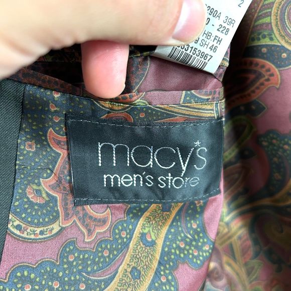 EUC Lauren Ralph‎ Lauren Wool Cashmere Blazer Mens 39R - Picture 5 of 9